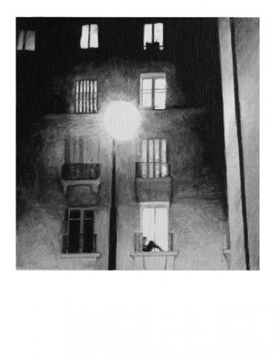 Pola 52 - Huile sur toile - 24x19cm